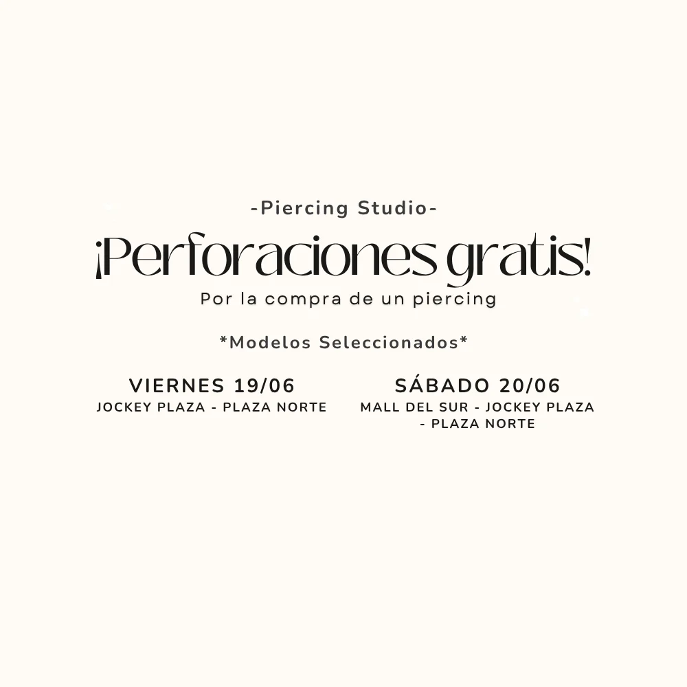Perforaciones Gratis
